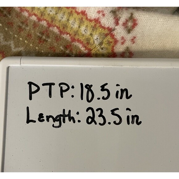 Casual Corner Womens 3/4 Sleeve Cardigan Size M VTG Fall Classic Grannycore - Picture 8 of 8